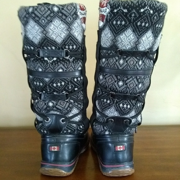 Pajar 'Crosby 3' Leather/Wool Waterproof Boots - Picture 4 of 7